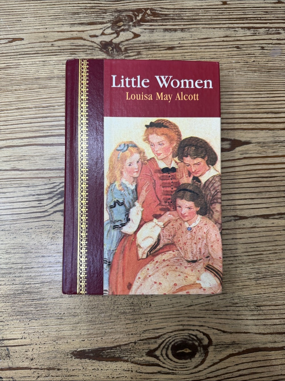 Little Women by Louisa May Alcott - Red Illustrated Hardcover
